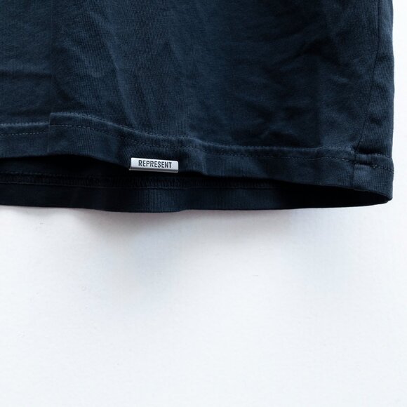 Represent Owners' Club T-shirt in Midnight Navy Blue (Oversized Fit) - Picture 5 of 7